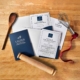 Caldesi Open Voucher With A Folder